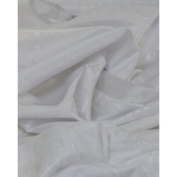 Karışık Desenli Beyaz Dertsiz Masa Örtülük Kumaş  Kumaş
