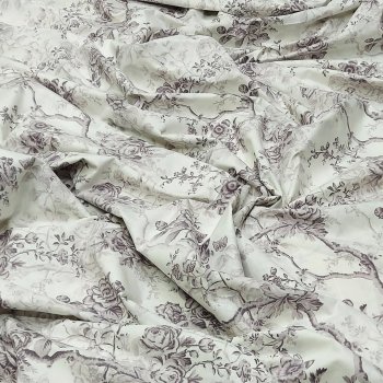 karışık çiçekli nevresim kumaş