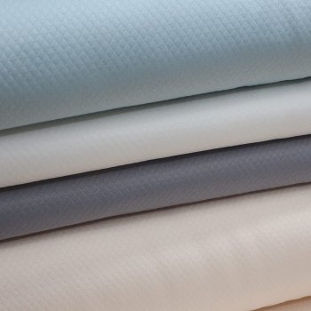 Pamuk Pike Mint-Beyaz-Gri-Somon Kumaş