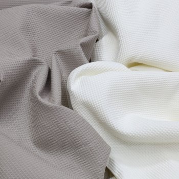 Petek Pike Taş-Beyaz Kumaş